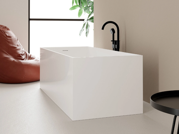 TEOREMA 2.0 - Rectangular ceramic bathtub by Scarabeo Ceramiche - view 2